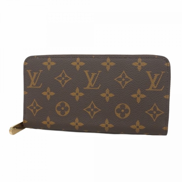 Louis Vuitton Monogram Zippy Wallet M42616 Brown Men's and Women's - Picture 1 of 8